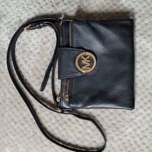 Michael Kors Small Leather Black Bag